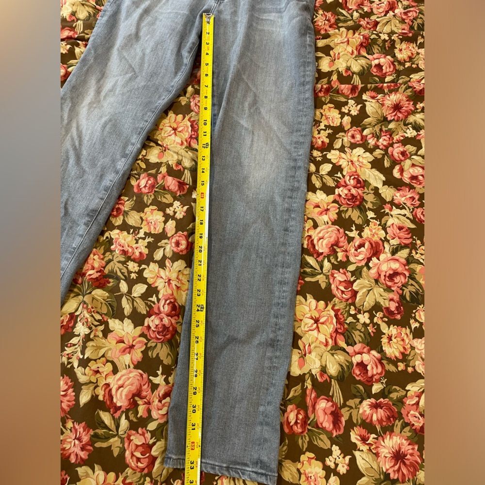 Adriano Goldschmied Everett Slim Straight Mens Gray Premium Denim Jeans 33/33‎ - Picture 5 of 10